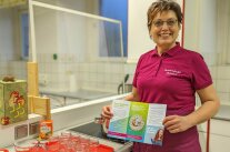 Birgit Distler zeigt Möglichkeiten einen Lebensmittelvorrat anzulegen