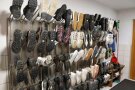 Schuhheizung mit Schuhen