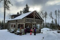 Pulswinkelhütte im Winter